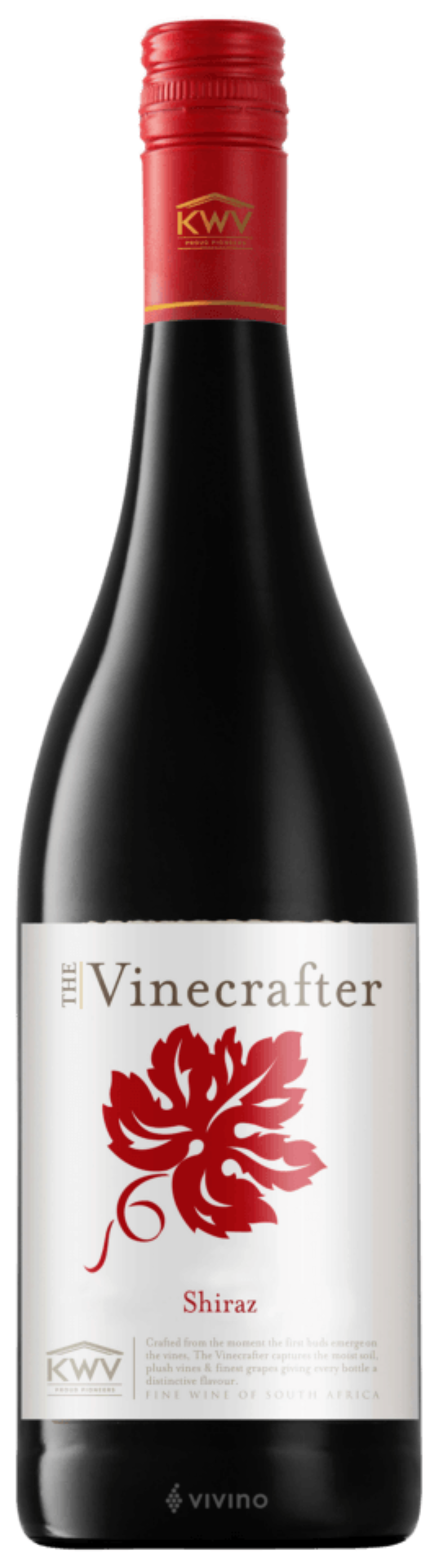 KWV THE VINECRAFTER SHIRAZ 750ML